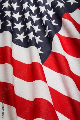 American Flag Closeup