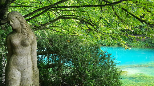 Blaubeuren ist eine Stadt in Baden-Württemberg photo