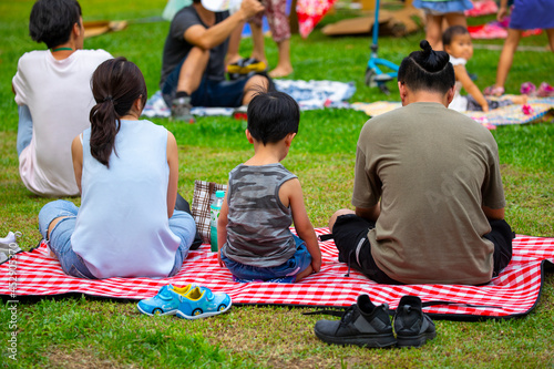 Taiwan, New Taipei City, community events, life festivals, picnics on the grass