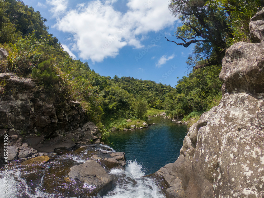 canyoning in Réunion island, tropical island, Cilaos, Salazie, France. canyoning in Réunion island, tropical island, Cilaos, Salazie, France.