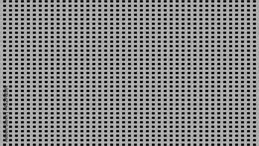 Abstract Pattern Background, Gray Symmetrical Square Shapes, Gray Background, 3D Illustration Abstract Pattern Background, Gray Symmetrical Square Shapes, Gray Background, 3D Illustration