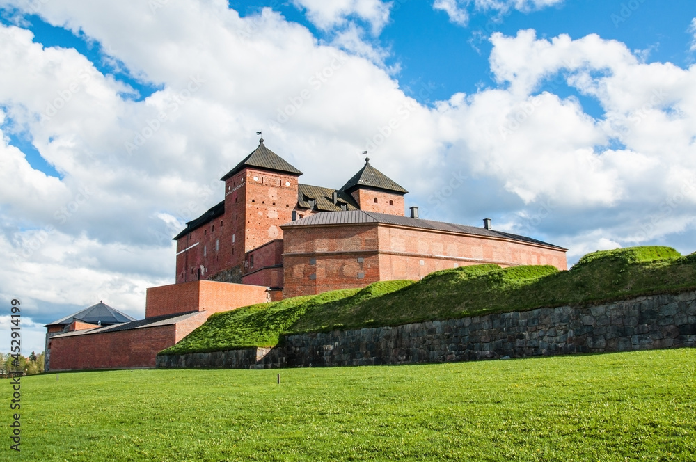 Ancient fortress during sunny day