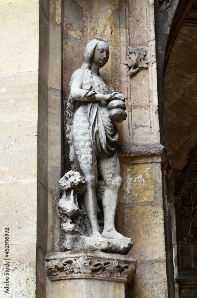 Great gothic church of Saint Germain l´Auxerrois in Paris, France Great gothic church of Saint Germain l´Auxerrois in Paris, France
