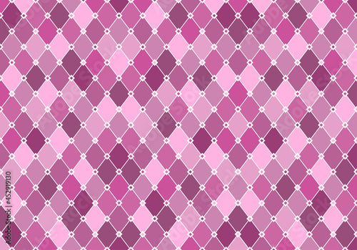 Diamond Pattern in Purple T...