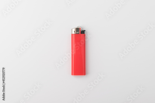 gas lighter on a white background