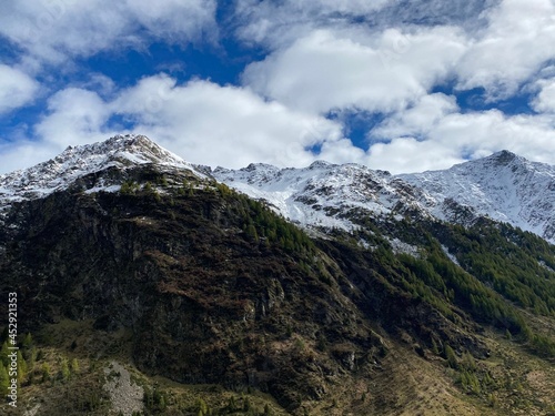 montagna e neve