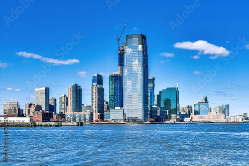 New York City Skyline from the Hudson River, USA