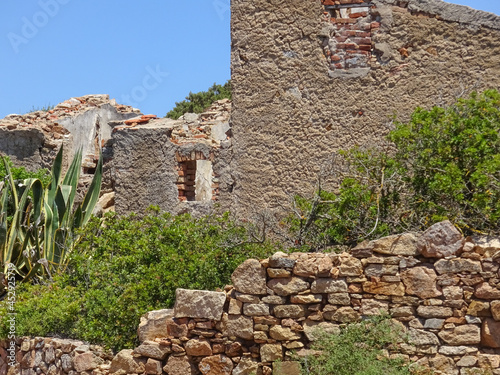 Ruins of a fortress on Caprera