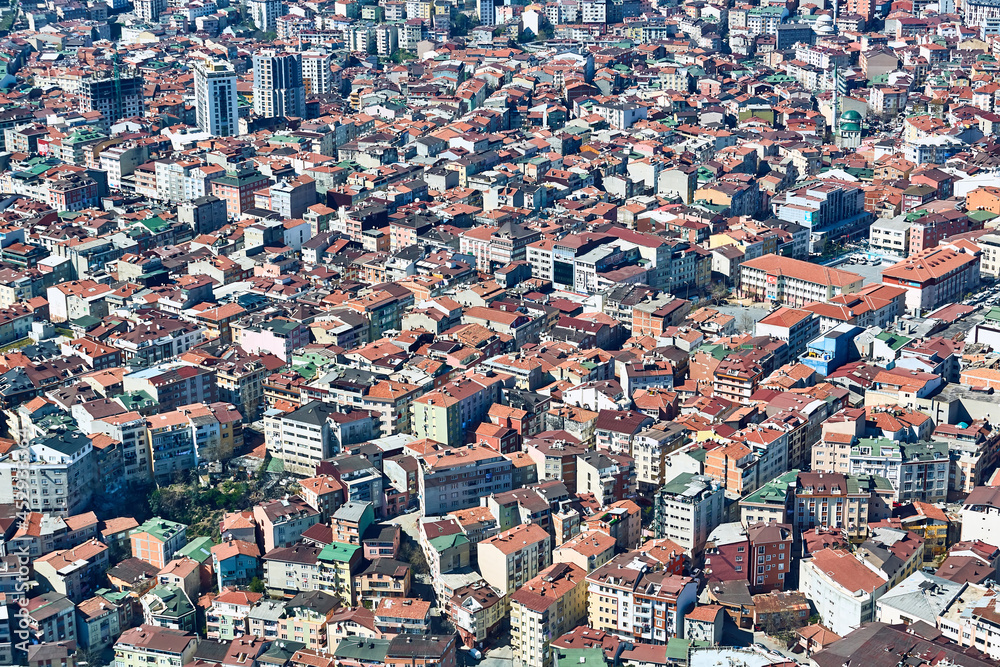 Obraz premium View of the roofs of Istanbul.