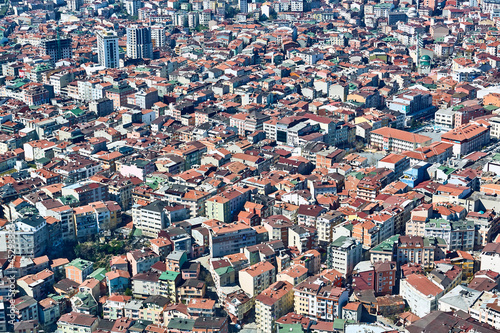 View of the roofs of Istanbul.