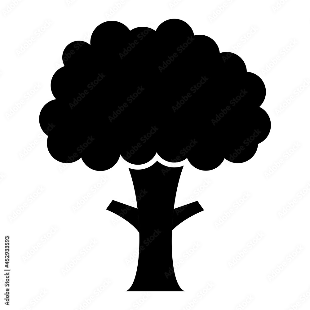 Vector Tree Glyph Icon Design Vector Tree Glyph Icon Design