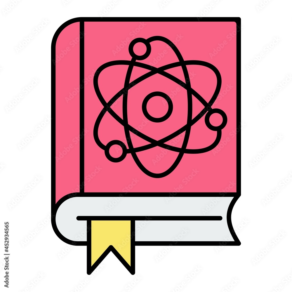 Vector Physics Filled Outline Icon Design Vector Physics Filled Outline Icon Design