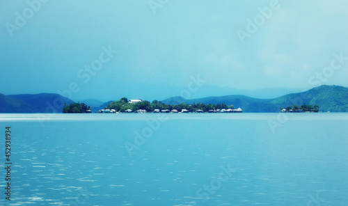 Lake Sentani, Jayapura, Papua, Indonesia. photo