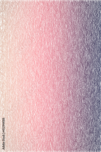 Hand painted background. Colored embossed pencil abstract texture. Gradient.