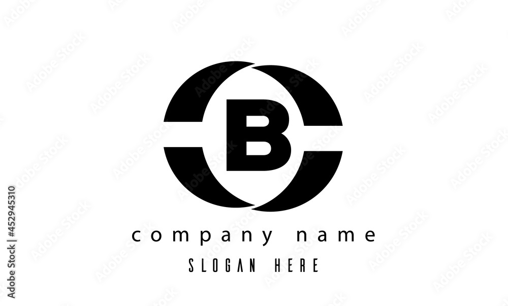 B creative single latter logo B creative single latter logo