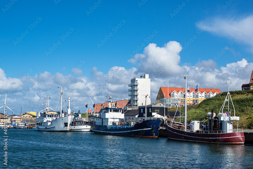 Der Hafen von Hirtshals in Dänemark