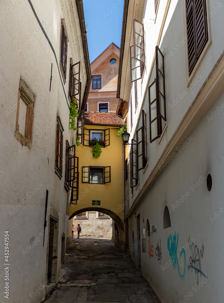 Fototapeta premium Škofja Loka Architecture
