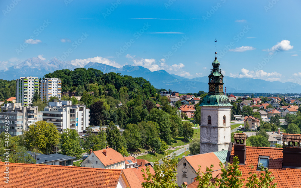 Škofja Loka and St. Jacob Church Škofja Loka and St. Jacob Church
