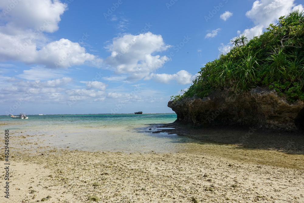 Kabira Bay in Ishigaki island, Okinawa, Japan