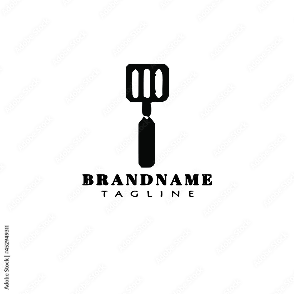 Fototapeta premium spatula logo icon template modern vector illustration