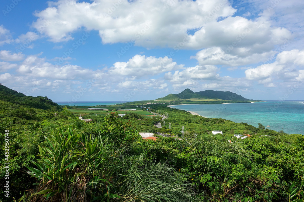 Tamatorizaki Observation Platform in Ishigaki island, Okinawa, Japan Tamatorizaki Observation Platform in Ishigaki island, Okinawa, Japan