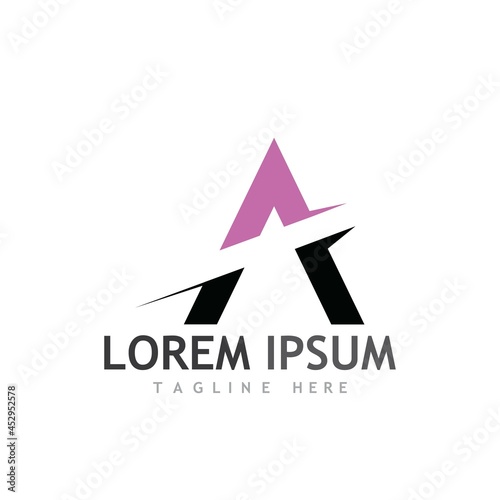 A Letter icon Template Free Download A Letter icon Template - GFXLoad