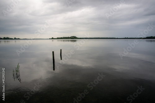 Calm lake in the east of Germany