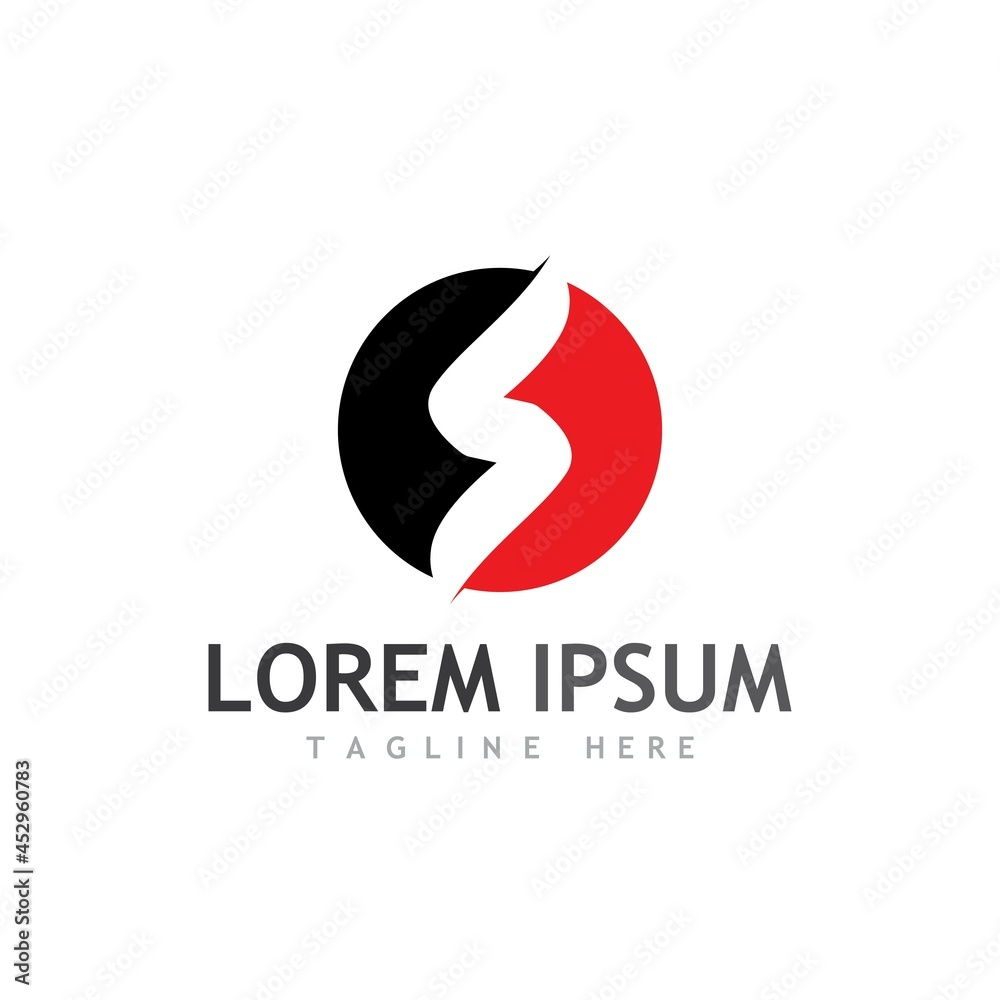 Business corporate S letter logo