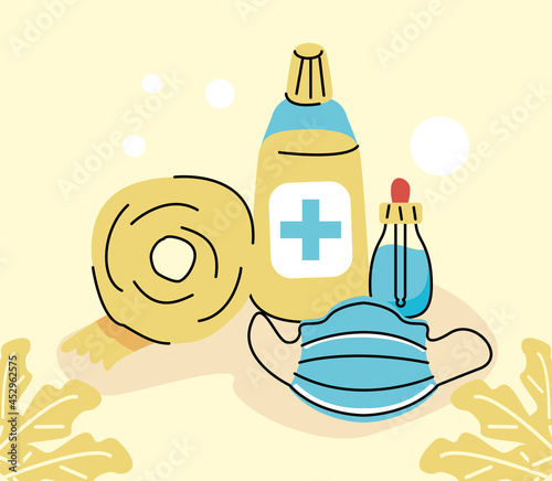 med kits four icons