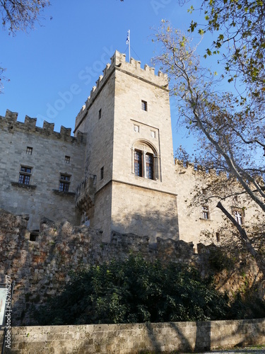 The Palace of the Grand Masters of the Order of St. John in Rhodes Town, Rhodes, Greece