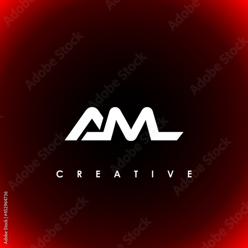 AML Letter Initial Logo Design Template Vector Illustration