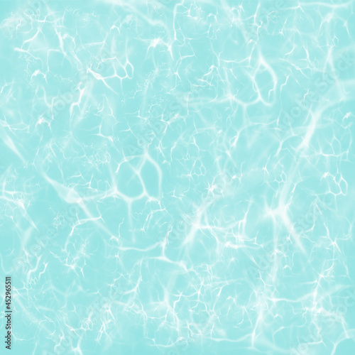 transparent blue water top view illustration imitation