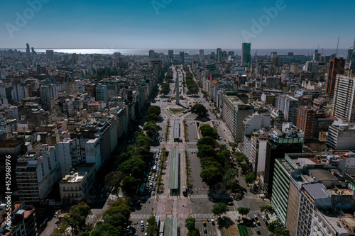 Av 9 De Julio desde DRONE