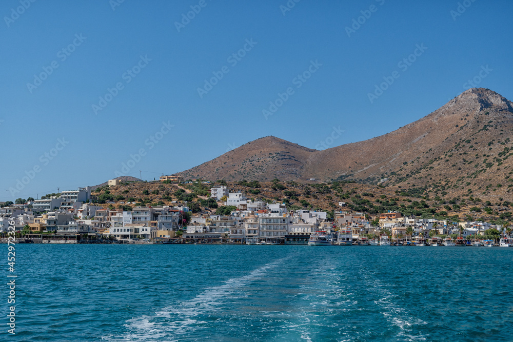 Elounda on the Greek island of Crete