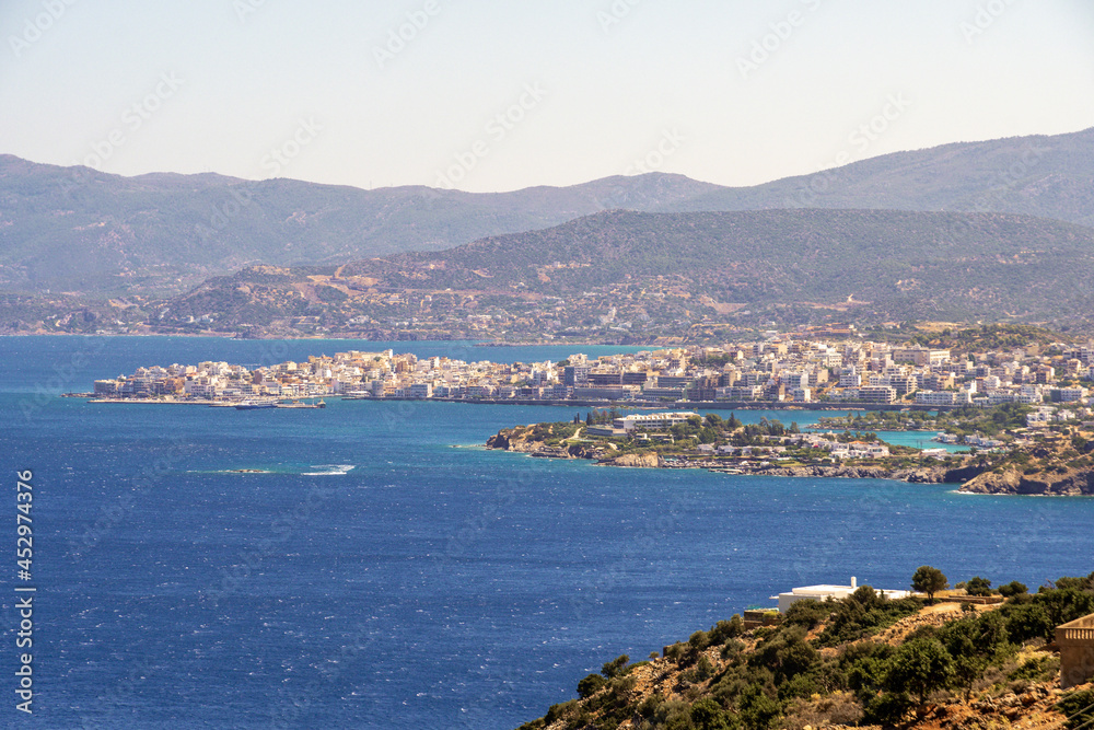 Agios Nikolaos on the Greek island of Crete