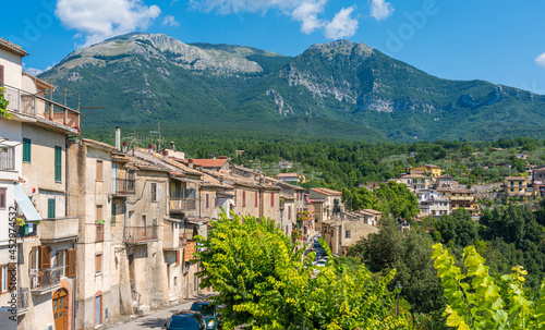 Collepardo, beautiful medieval village in the province of Frosinone, Lazio, central Italy.