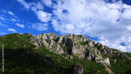 Mountains in the Vegalion area between Las Salas and Cremenes. In the surroundings of the river Esla and the Pico Jaido. Picos de Europa Regional Park. Leon province. Castilla y Leon, Spain, Europe photo