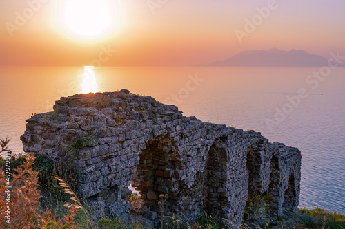 Samothraki Landscape from Imbros , Kaleköy , Poseidon
(Gökçeada , Çanakkale , TURKEY) photo