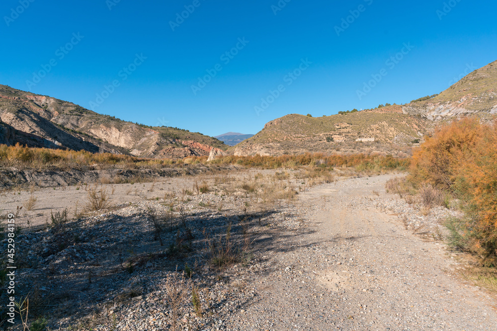 mountainous landscape in southern Spain mountainous landscape in southern Spain