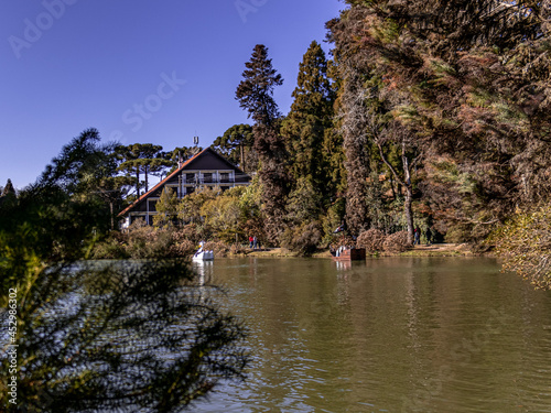 Lago Negro na cidade de Gramado RS Brasil photo