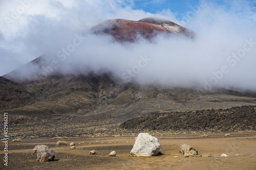 Obraz na płótnie Mount Ngauruhoe, Tongariro National Park, New Zealand
