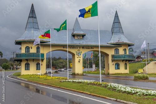 Pórtico de Gramado RS Rio Grande do Sul - Serra gaúcha