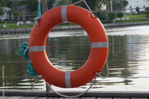 red life buoy
