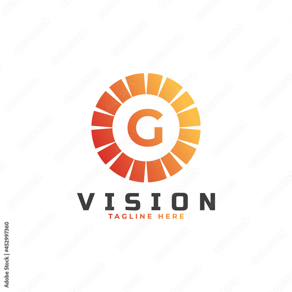 vision Initial Letter G Logo Design Template Element vision Initial Letter G Logo Design Template Element