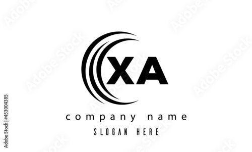 Free Download technology XA latter logo vector - GFXLoad