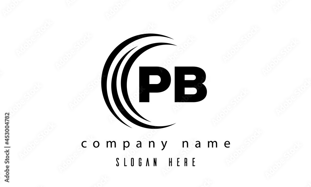 PB technology latter logo vector PB technology latter logo vector