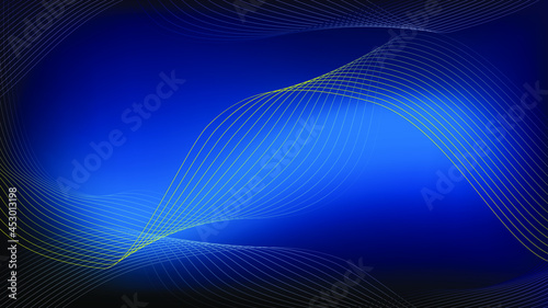 abstract vector background waves design