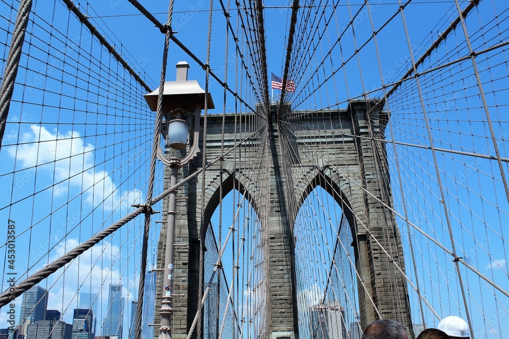 Naklejka premium The Brooklyn Bridge NY