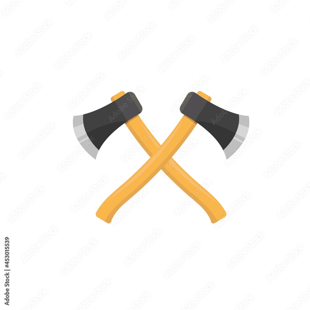 crossed axe icon vector illustration design template crossed axe icon vector illustration design template