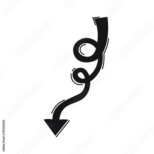 sporal arrow vector direction
